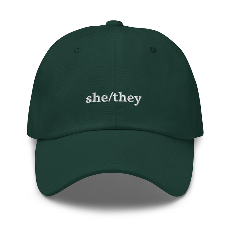 Pronoun Hat she/they