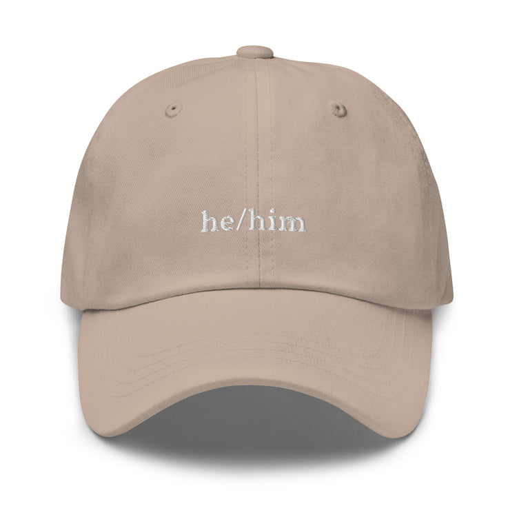 Pronoun Hat he/him