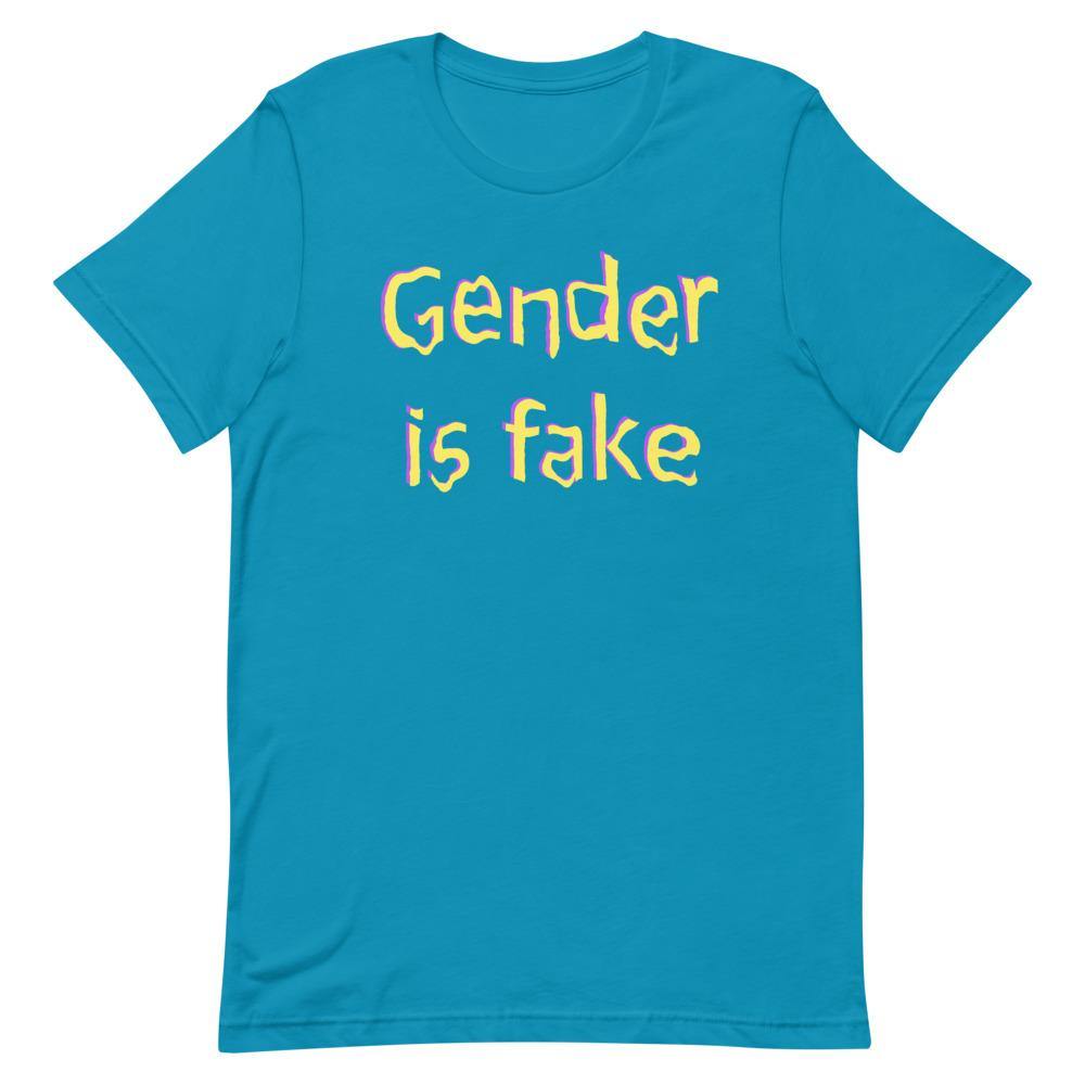 Gender is Fake T-Shirt - The Deviation