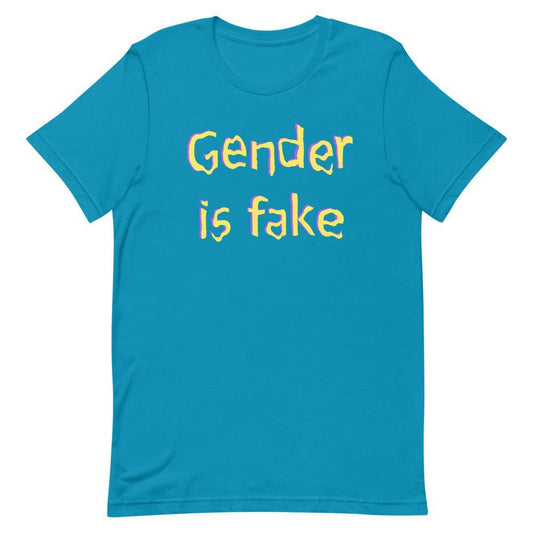 Gender is Fake T-Shirt - The Deviation